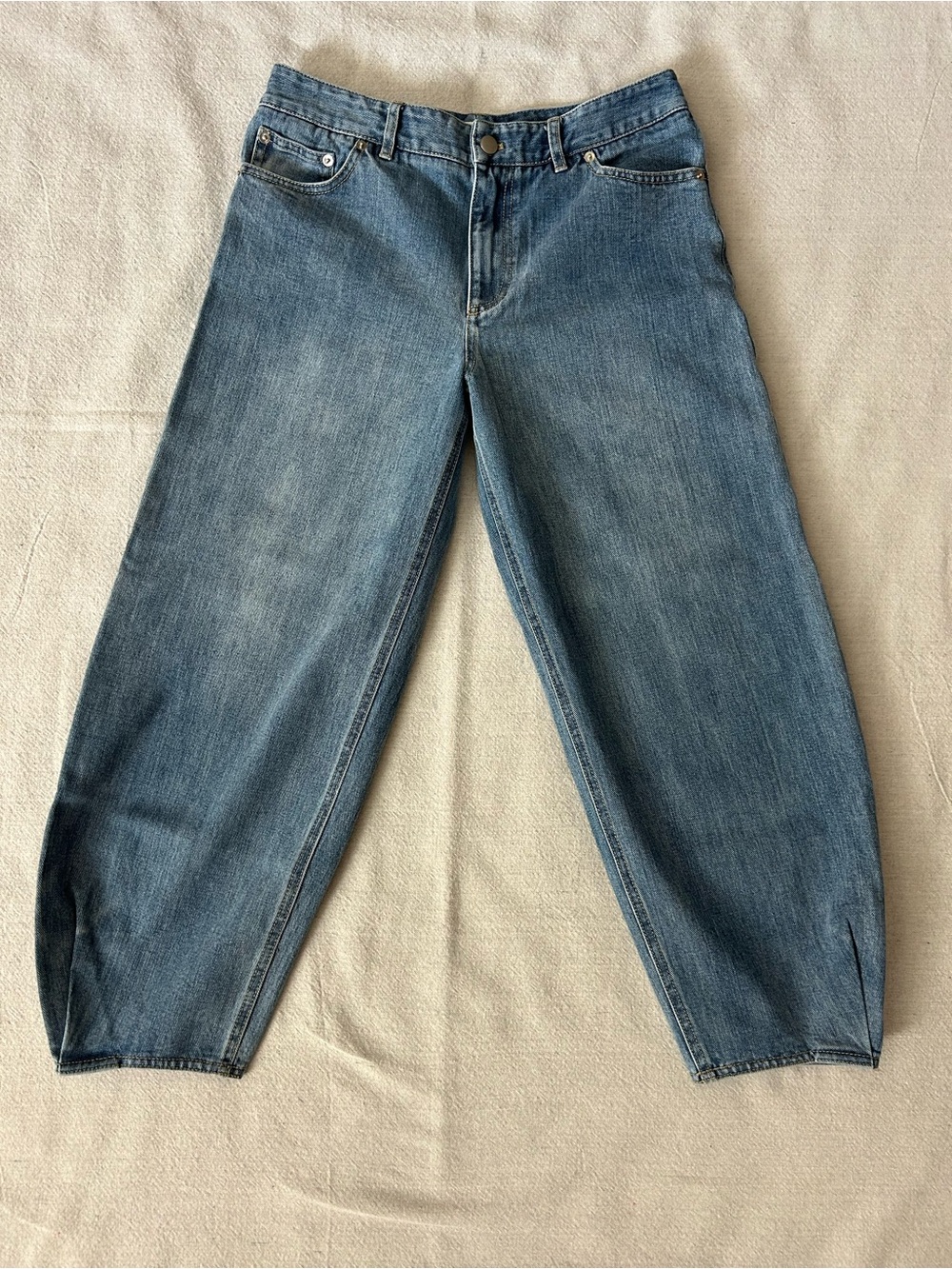 Tibi Mid Rise Skinny Jeans